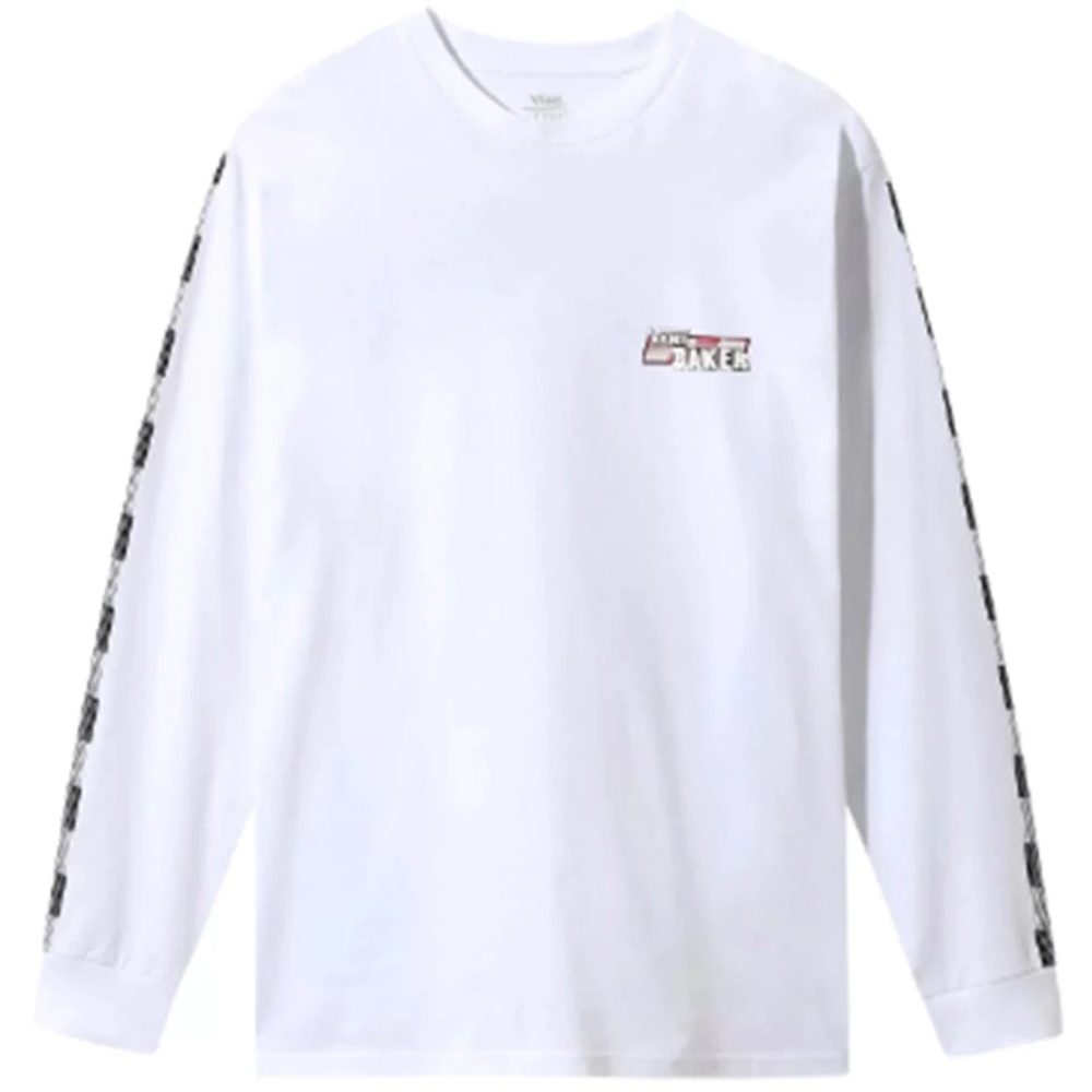 NOYS VANS X BAKER SPEED CHECK LONG SLEEVE T-SHIRT - Youth S - Picture 1 of 5